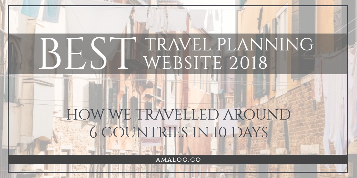 Best travel planning website - blog